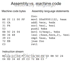 assembly language